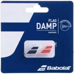 Antivibrateurs Babolat Flag Damp Rouge / Noir X 2