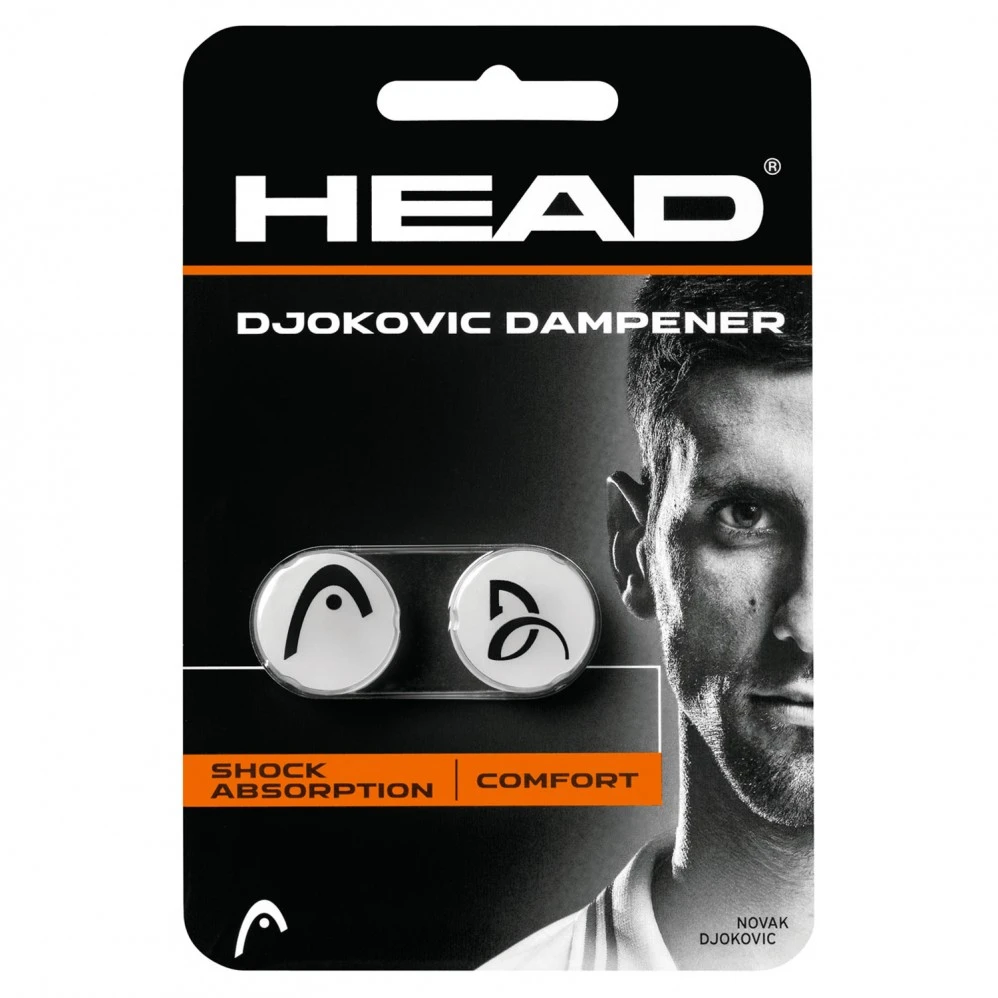 Antivibrateurs Head Djokovic Dampener X 2 1 Antivibrateurs Head Djokovic Dampener X 2