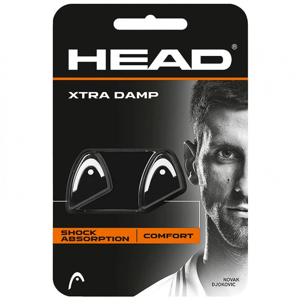 Antivibrateurs Head Xtra Damp Noir / Blanc X 2 1 Antivibrateurs Head Xtra Damp Noir / Blanc X 2