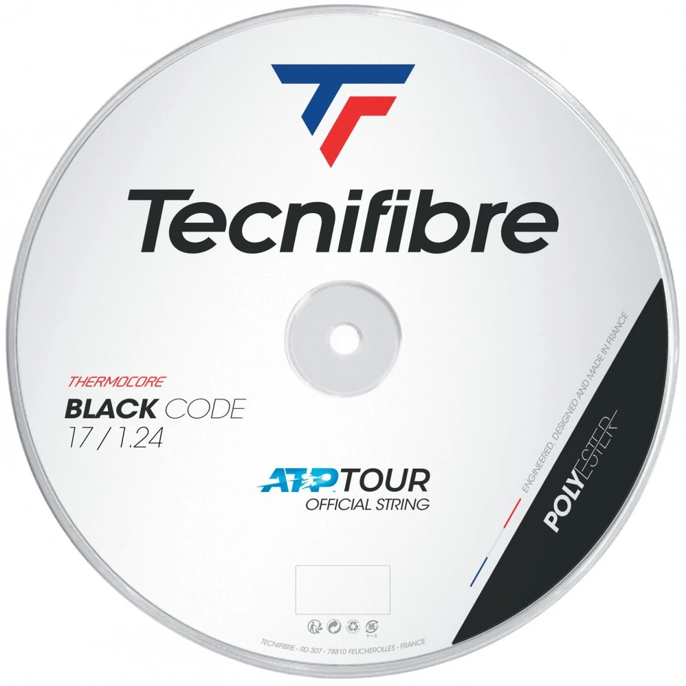 Bobine Tecnifibre Black Code 200m 1 Bobine Tecnifibre Black Code 200m