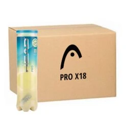 Carton 18 Tubes De 4 Balles Head Pro
