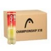 Carton De 18 Tubes De 4 Balles Head Championship