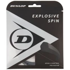 Cordage Dunlop Explosive Spin Noir 12m