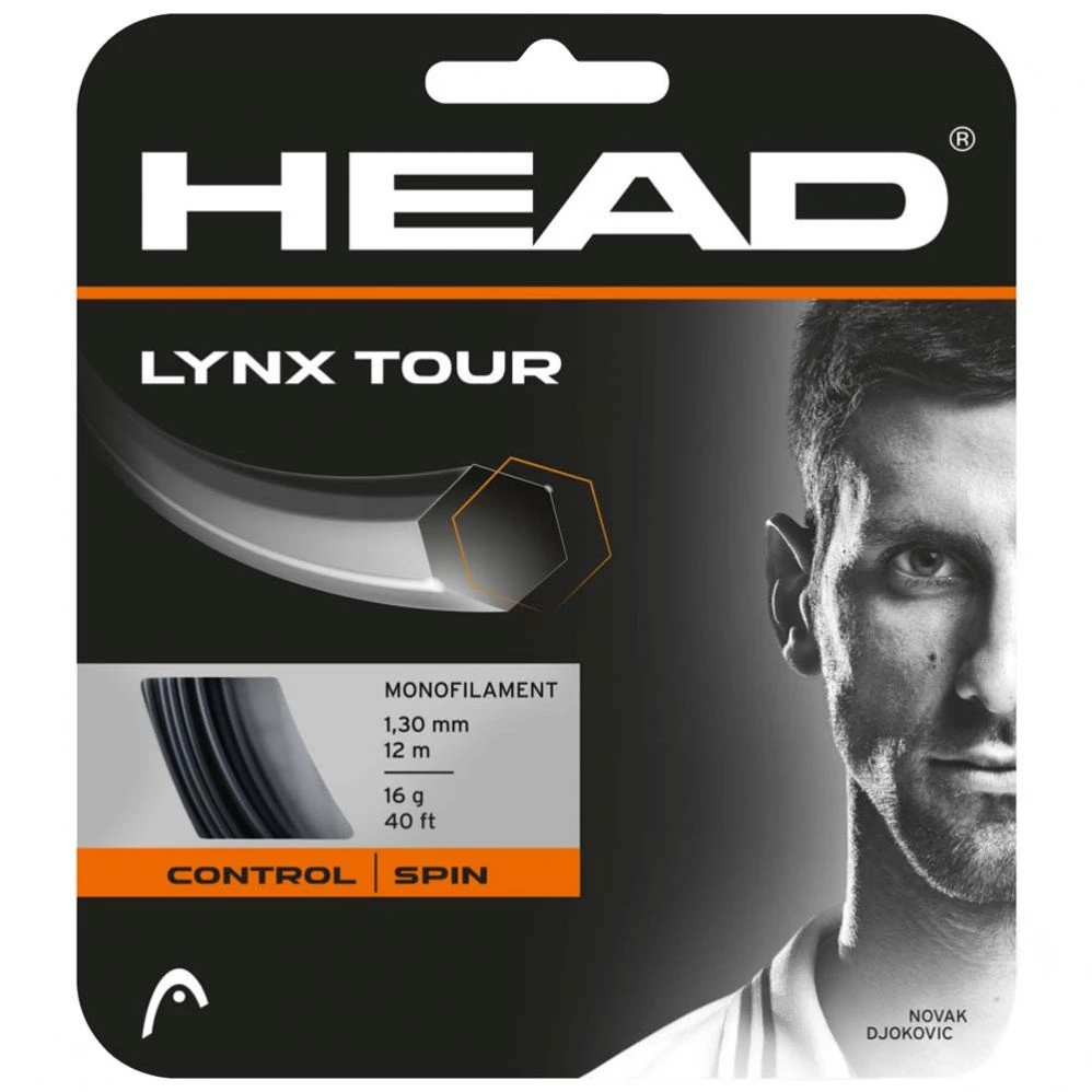 Cordage Head Lynx Tour Noir 12m 1 Cordage Head Lynx Tour Noir 12m