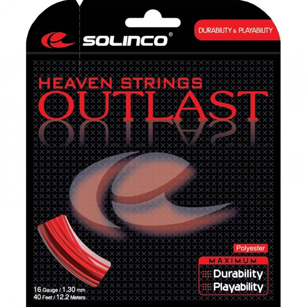Cordage Solinco Outlast 12m 1 Cordage Solinco Outlast 12m