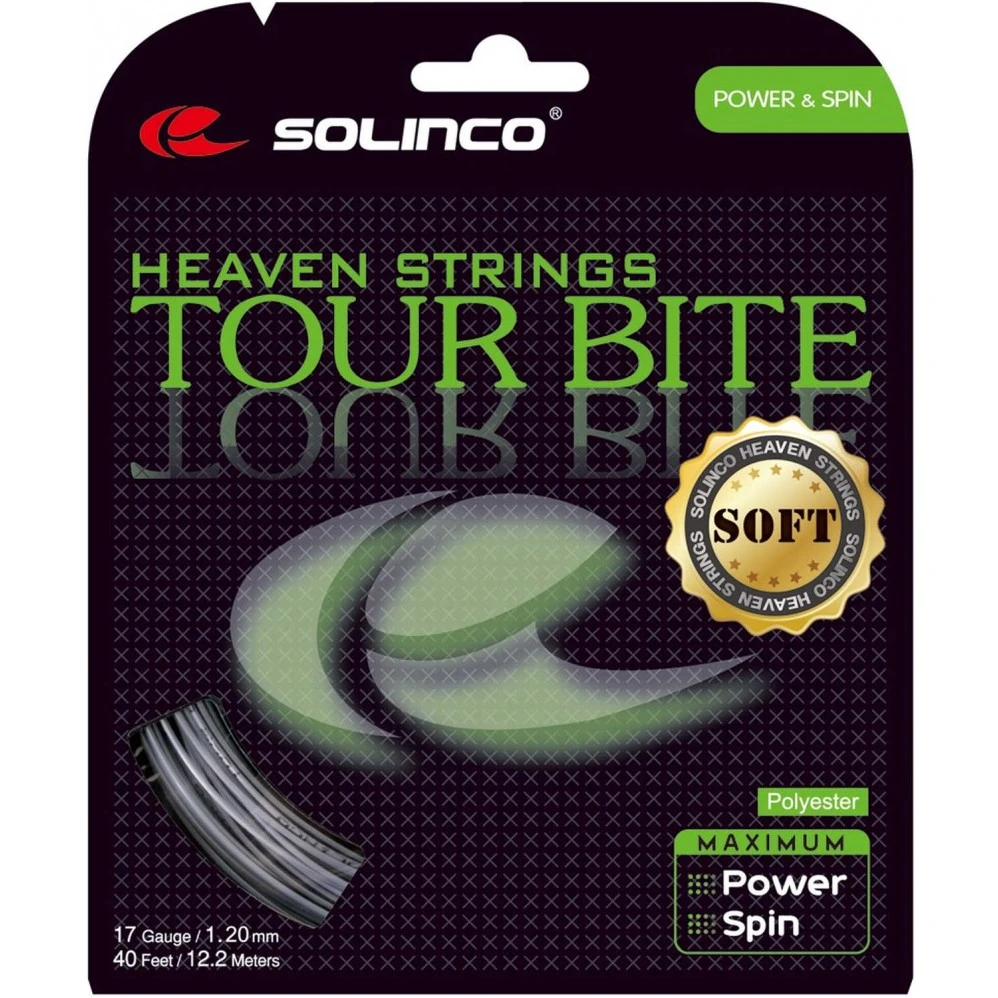 Cordage Solinco Tour Bite Soft 12m 1 Cordage Solinco Tour Bite Soft 12m