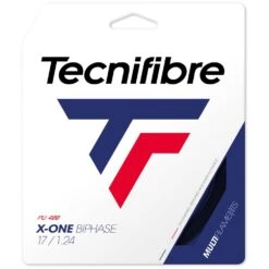 Cordage Tecnifibre X One Biphase Noir 12m