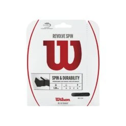 Cordage Wilson Revolve Spin Gris 12m