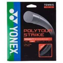 Cordage Yonex Poly Tour Strike Noir 12m