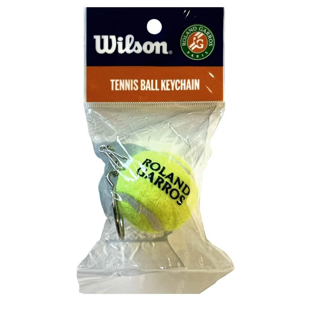 Porte Clé Wilson Roland Garros Mini Balle De Tennis 1 Porte Clé Wilson Roland Garros Mini Balle De Tennis