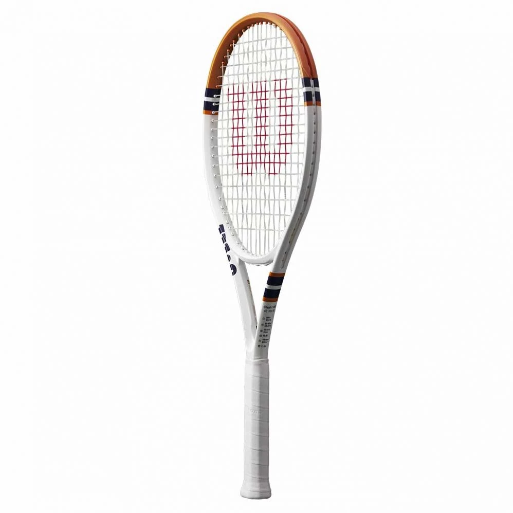 Raquette Wilson Clash 100 V2 Roland Garros 2023 (295g) 3 Raquette Wilson Clash 100 V2 Roland Garros 2023 (295g) – Image 3