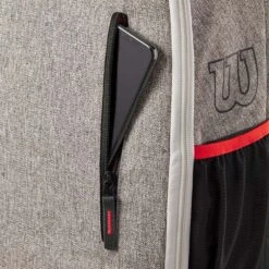 Sac à Dos Wilson Team Gris Chiné -Magasin De Tennis De Sport sac a dos wilson team gris chine 5