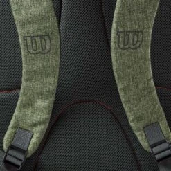 Sac à Dos Wilson Team Vert Chiné -Magasin De Tennis De Sport sac a dos wilson team vert chine 2