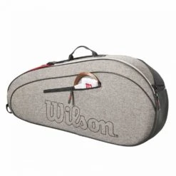 Sac Wilson Team 3R Gris Chiné 6 Sac Wilson Team 3R Gris Chiné -Magasin De Tennis De Sport sac wilson team 3r gris chine 2