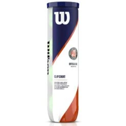 Tube De 4 Balles Wilson Roland Garros Clay Court